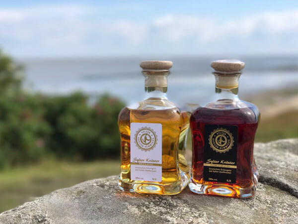 Likör mit Sylter Quellwasser Likör mit Sylter Quellwasser